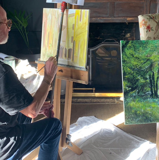 Black Lion Painting Demonstration, 14th November 2024