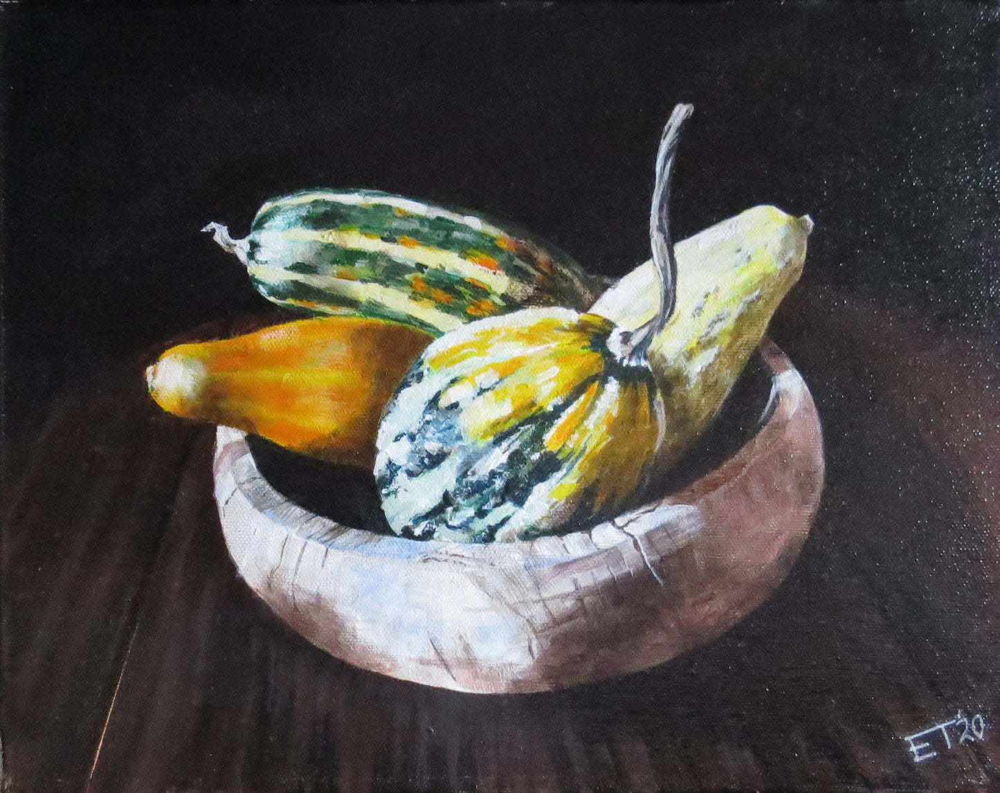 Gourds in a bowl