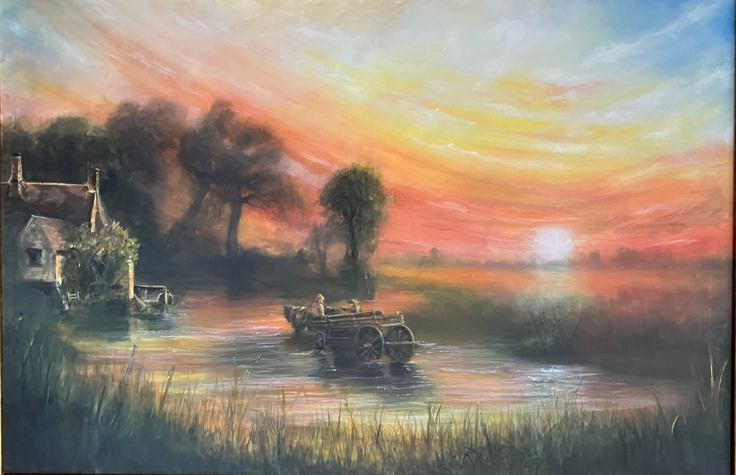 The Hay Wain as seen through Turner's eyes